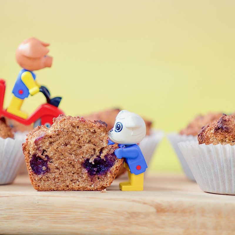 Blueberry Banana Muffins